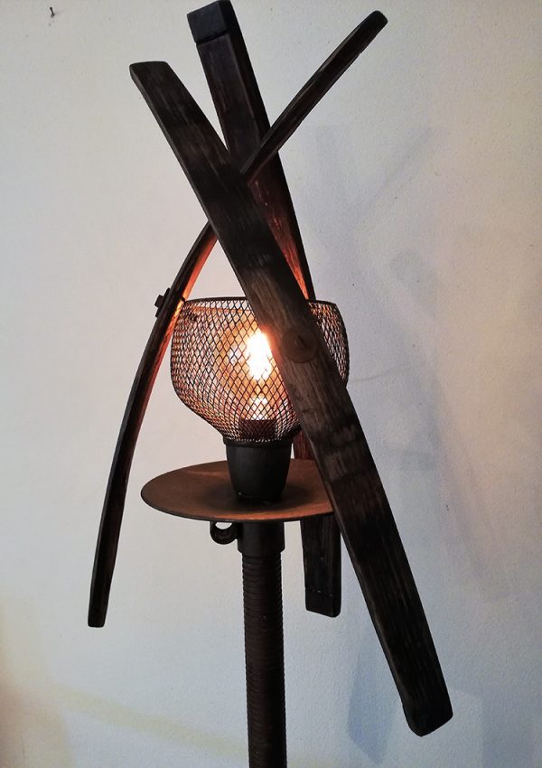 ORO ROSSO  lampada piantana